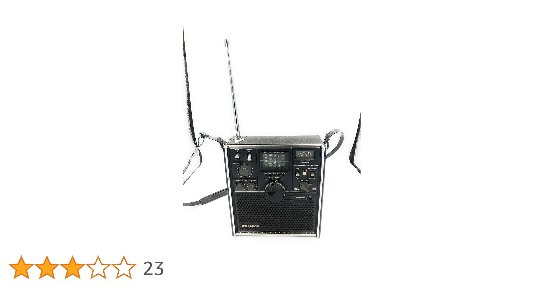 SONY ICF-5800 ラジオ ソニー ICF-5800 – BCLブームの火付け役 | 【昭和レトロ